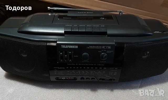Telefunken RC736 Stereo Radio Cassette Recorder , снимка 12 - Радиокасетофони, транзистори - 53123257