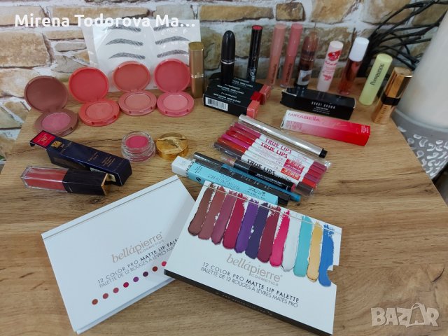 Червила, моливи, контур, руж lorreal, m.a.c., estel lauder