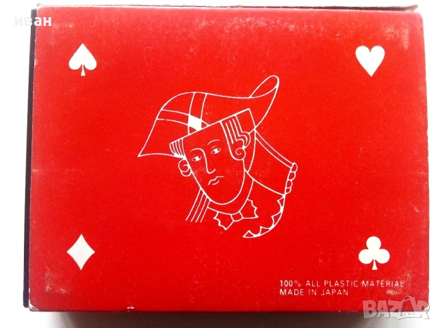 Две тестета карти за игра в комплект "ROYAL 100 % ALL PLASTIC",, снимка 2 - Карти за игра - 53244448