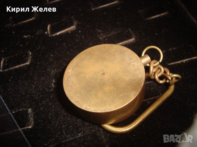 МЕСИНГОВ ВИНТИДЖ КОМПАС - КЛЮЧОДЪРЖАТЕЛ 20681, снимка 3 - Колекции - 32088877
