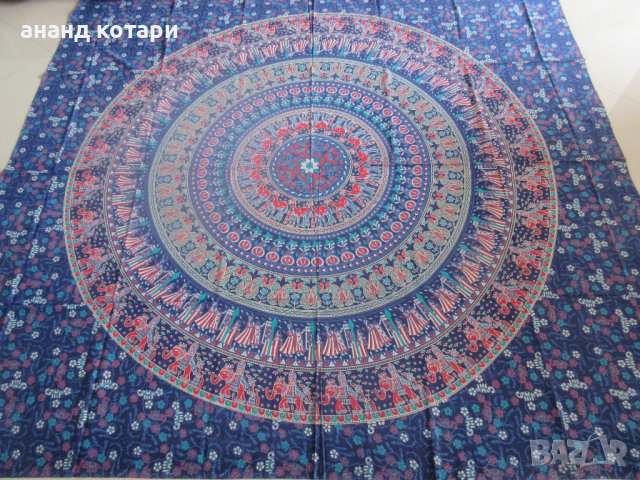 25, 26,27,28,30,31- Ръчно изработени индийски чаршафи- Мандала