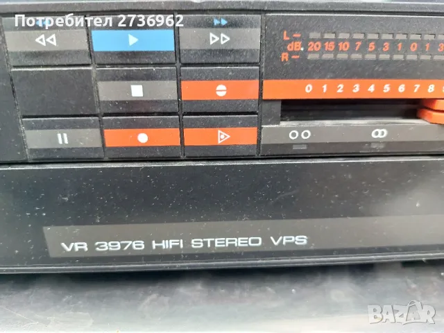 видео рекордер vf 3976 hifi stereo , снимка 5 - Плейъри, домашно кино, прожектори - 48151809