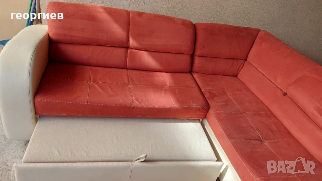 Ъглов диван , снимка 2 - Дивани и мека мебел - 53932261