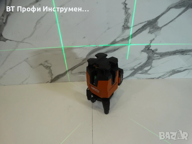 Hilti PM 40 MG - Мултилинеен лазер с зелен лъч, снимка 8 - Други инструменти - 53015079