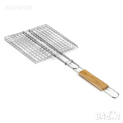 Скара за барбекю за бургери 22.5x20x52см, снимка 6 - Барбекюта - 50310204