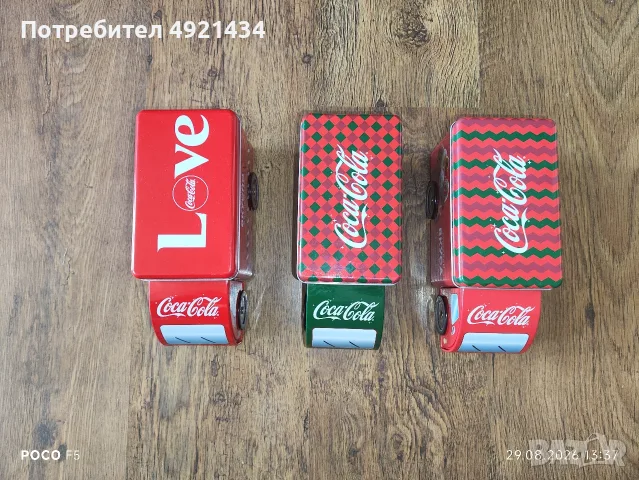 Три камиончета на Coca Cola , снимка 3 - Колекции - 55854078
