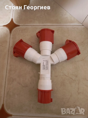 Трипътен водоустойчив промишлен авиационен щепсел и гнездо