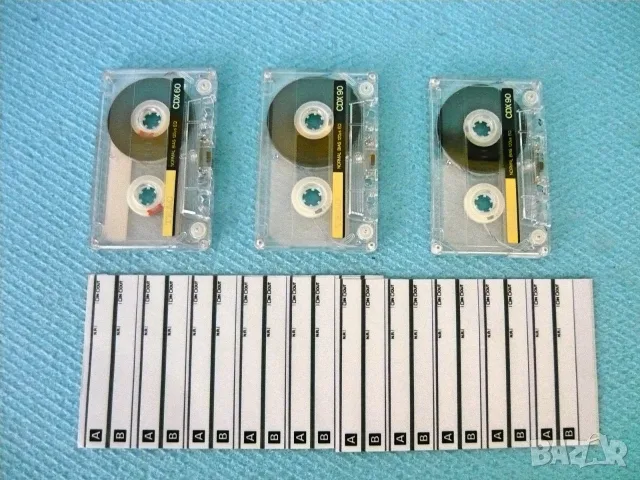 TDK, TEAC - лот аудио касети, снимка 3 - Аудио касети - 56413587