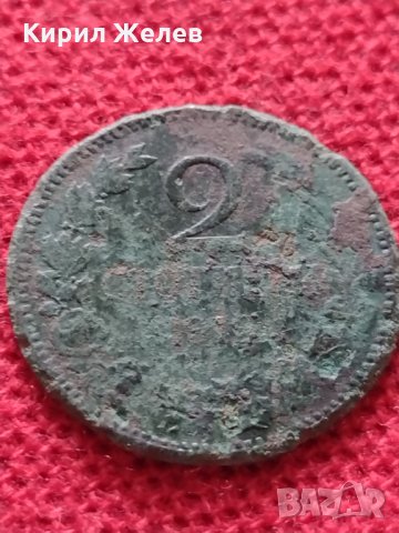 Монета 2 стотинки 1912г. Царство България за колекция - 24912, снимка 3 - Нумизматика и бонистика - 35091781