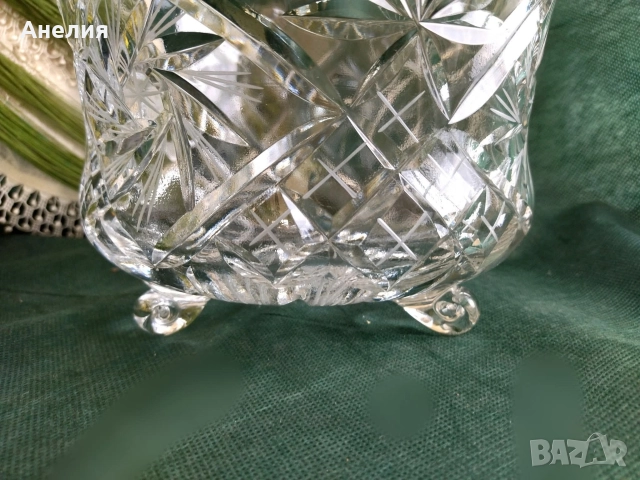 Разкош купа на крачета, снимка 2 - Чинии - 52809538