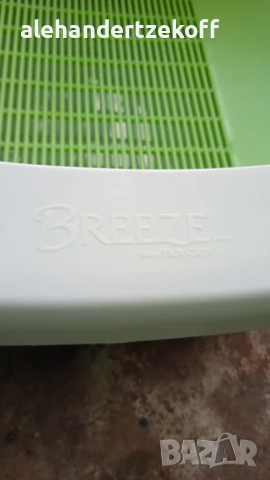 Котешка тоалетна, Purina Tidy Cats Breeze, пластмаса, зелено/бяло, снимка 6 - За котки - 50578917