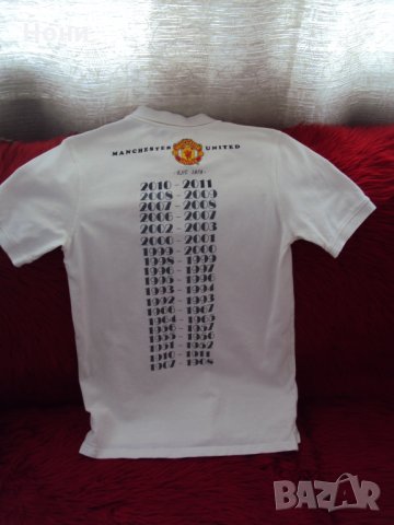 Оригинална тениска на Манчестър Юнайтед с везано лого, снимка 2 - Футбол - 31549228