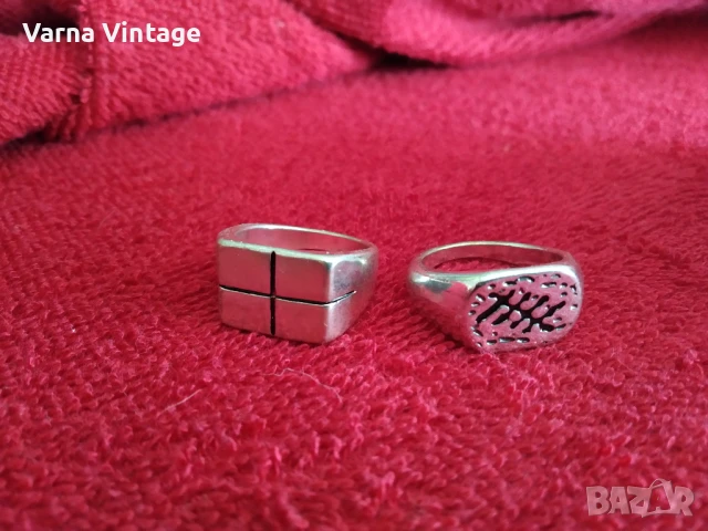 Два мъжки пръстена. CROOP. цена за двама