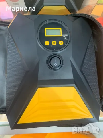 Автомобилен компресор BYONDSELF, С LED светлина, 12V, 120W, 10 bar/150 PSI, 3м, 15х17.8cм, Черен, снимка 3 - Аксесоари и консумативи - 47937621