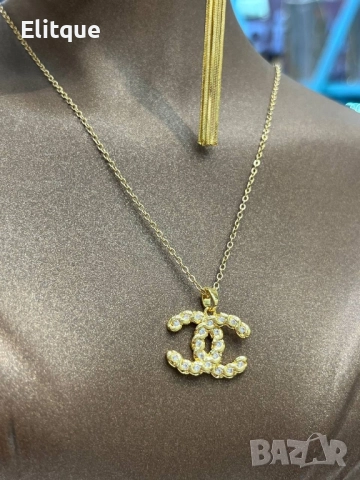 висококачествени колиета от стомана chanel , снимка 5 - Колиета, медальони, синджири - 52550898
