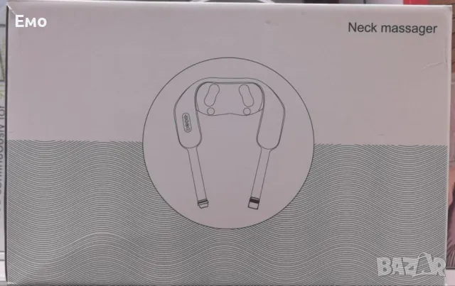 Акумулаторен масажор с топлина за врат, гръб, рамена, крака, за мускулна релаксация, снимка 14 - Масажори - 48535502