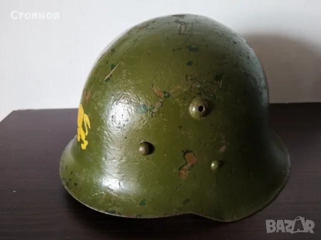 Българска военна каска от войната . , снимка 4 - Антикварни и старинни предмети - 56499621