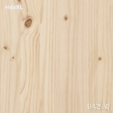 vidaXL Рамка за легло без матрак, 90x190 см, масивна чамова дървесина, снимка 9 - Спални и легла - 56148208