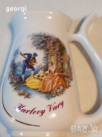 Порцеланово бърдуче Karlovy vary , снимка 2 - Чаши - 38519819