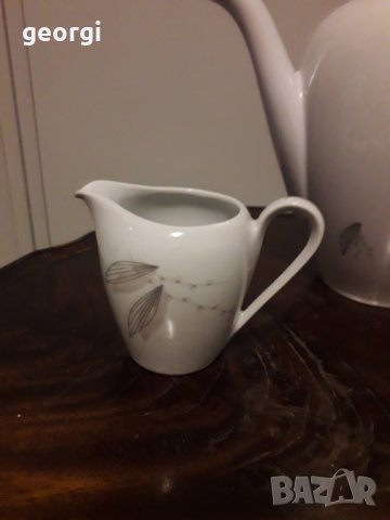 Немски порцелан Bavaria чайник със захарница и каничка за мляко , снимка 4 - Аксесоари за кухня - 31946192