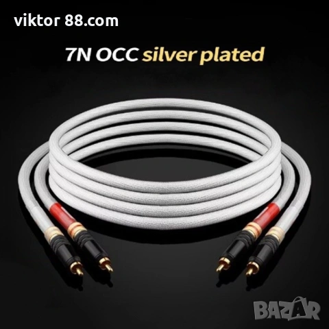 RCA Interconnect Аudio Cable - №40, снимка 2 - Други - 53913196