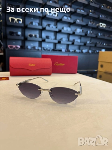 Cartier Слънчеви Очила С UV400 Защита - Налични Различни Цветове Код SK283, снимка 7 - Слънчеви и диоптрични очила - 52598406