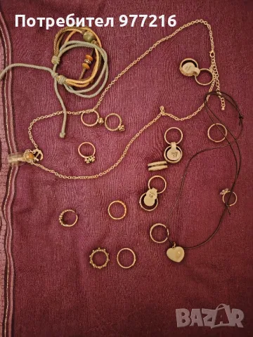 Дамски бижута, снимка 5 - Пръстени - 48995384