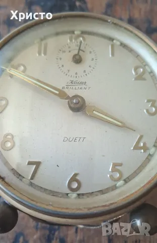 часовник стар немски Kaiser Brilliant Duett , антика уникат, снимка 5 - Антикварни и старинни предмети - 29025272