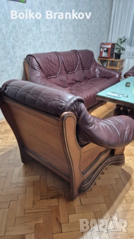 Холна гарнитура, снимка 7 - Дивани и мека мебел - 53198220