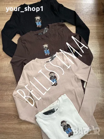 Блуза рипс с дълъг ръкав polo beat by Ralph Lauren