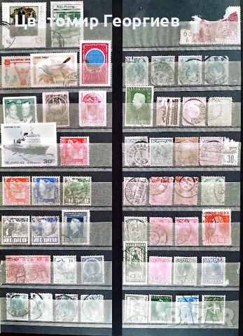 Класьор с марки 1700 бр. К.3, снимка 8 - Филателия - 51416379