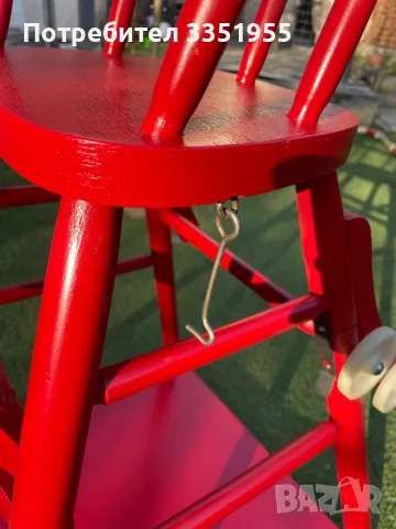 Детско столче за хранене и игра, снимка 6 - Антикварни и старинни предмети - 49216923