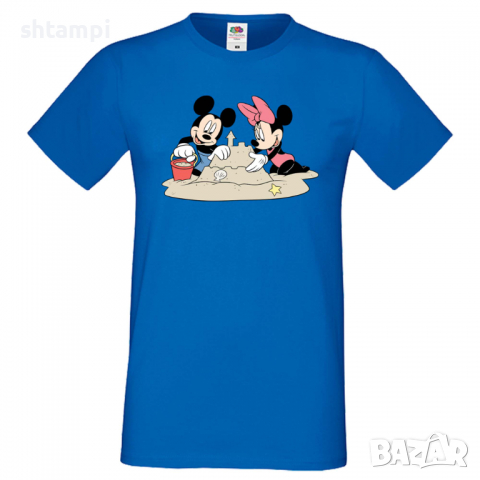 Мъжка тениска Mickey & Minnie 4 Подарък,Изненада,Рожден ден, снимка 2 - Тениски - 36575522