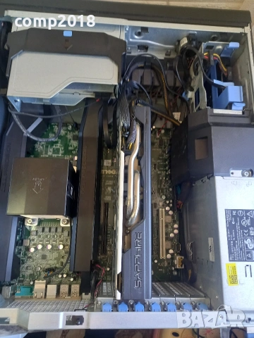 Kомпютър DELL PRECISION T3610 Intel Xeon E5-2680v2 48gb RX 570, снимка 3 - Геймърски - 54324339