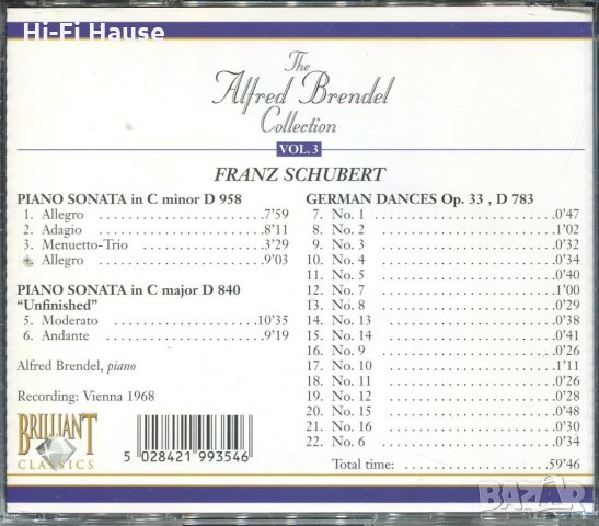 The Alfred Brendel Collection - Franz Schubert, снимка 2 - CD дискове - 34924716