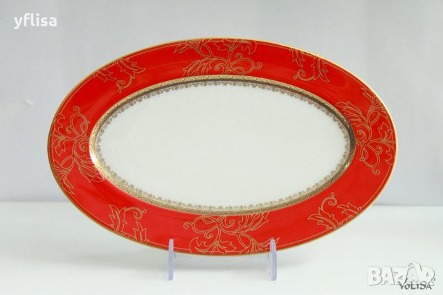 Луксозен сервиз за хранене от костен порцелан подходящ за миялна машина, снимка 5 - Сервизи - 30651307