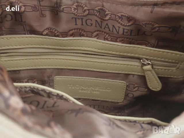 Tignanello Italy 100% Кожа, снимка 7 - Чанти - 49355208