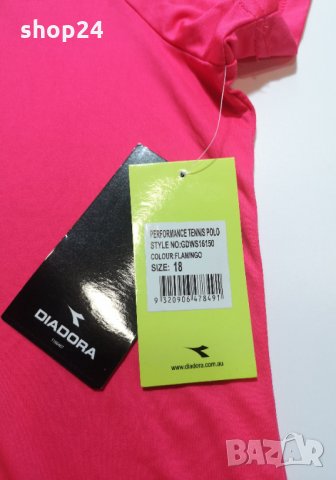 Diadora DRY Тенис  Тениска/Дамска ХЛ, снимка 4 - Тениски - 34946179