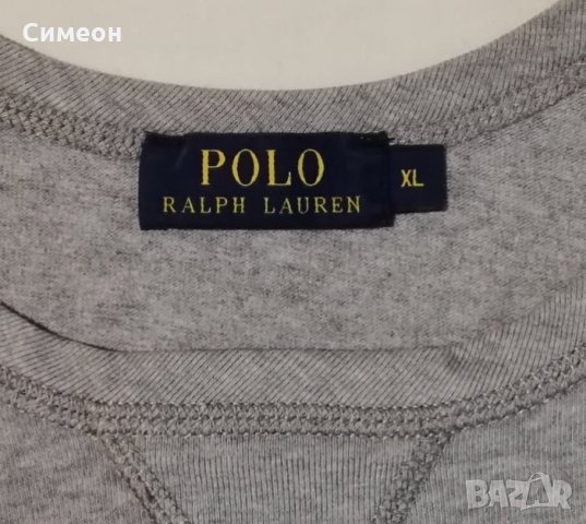 POLO Ralph Lauren оригинална блуза XL памучно сиво горнище, снимка 3 - Суичъри - 30443085