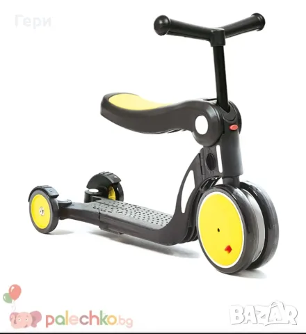 Детска тротинетка 4 в1 Chipolino All Ride, снимка 4 - Скутери и тротинетки - 56158092