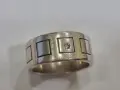 Сребърен пръстен с диамант, снимка 6