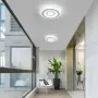 Comely кръгла LED таванна лампа 28W, 3150 lm, 6500K за дневни и кухни (Ø28 см), снимка 7