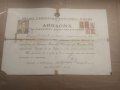 Продавам стари документи от Царство България: Шумен и Висше търговско училище Варна, снимка 2