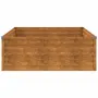vidaXL Градинска повдигната леха 100x100x36 см кортенова стомана, снимка 5