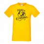 Мъжка тениска I Love My Dalmatian Dog,Куче, животно,подарък,изненада, снимка 1 - Тениски - 36933895