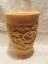 старинна ръчно гравирана азиатска ваза , снимка 1 - Вази - 31757155