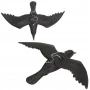 4909 Реалистичен гарван плашило за прогонване на гълъби – влагоустойчива висяща декорация, снимка 3