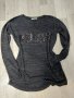 Дамска блузка с пайети, снимка 1 - Блузи с дълъг ръкав и пуловери - 38297674