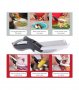 НОЖИЦА 2 В 1 ЗА ЗЕЛЕНЧУЦИ И МЕСО CLEVER CUTTER С ПОДАРЪК ДЪСКА ЗА РЯЗАНЕ - код 1504, снимка 3