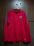 Barcelona Nike 1/4 zip оригинална блуза горнище Барселона , снимка 1